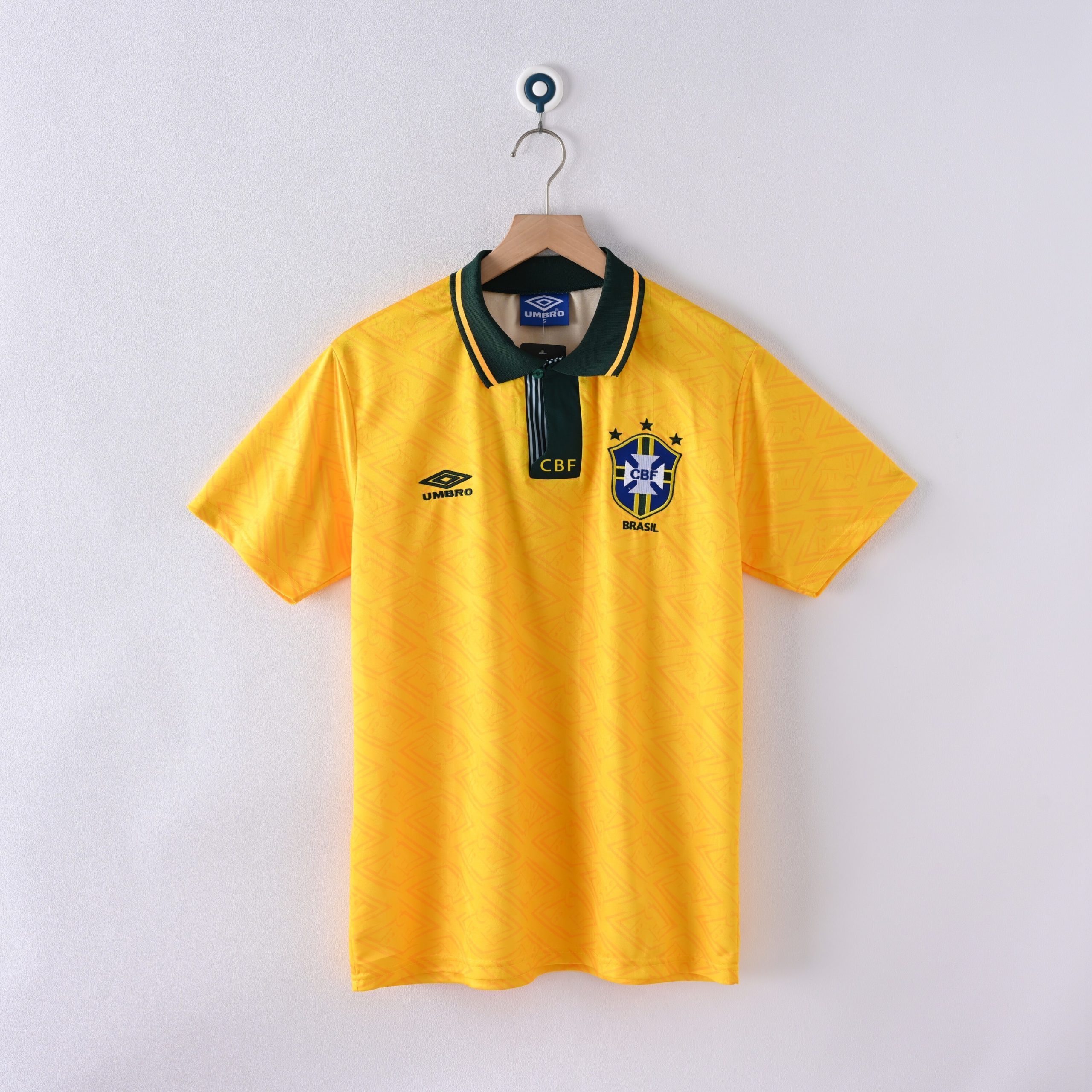 Brazil 1991/93 Home Retro Jersey