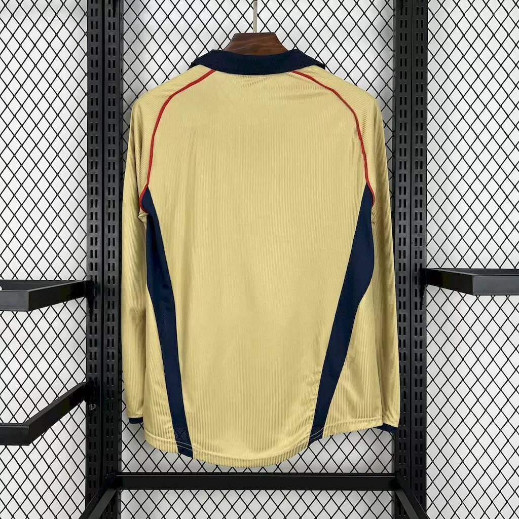 Arsenal 2001/02 Away Retro Jersey (Long Sleeve) - Image 4