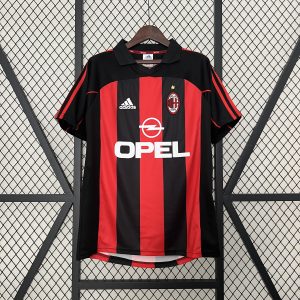 AC Milan 2001/02 Home Retro Jersey