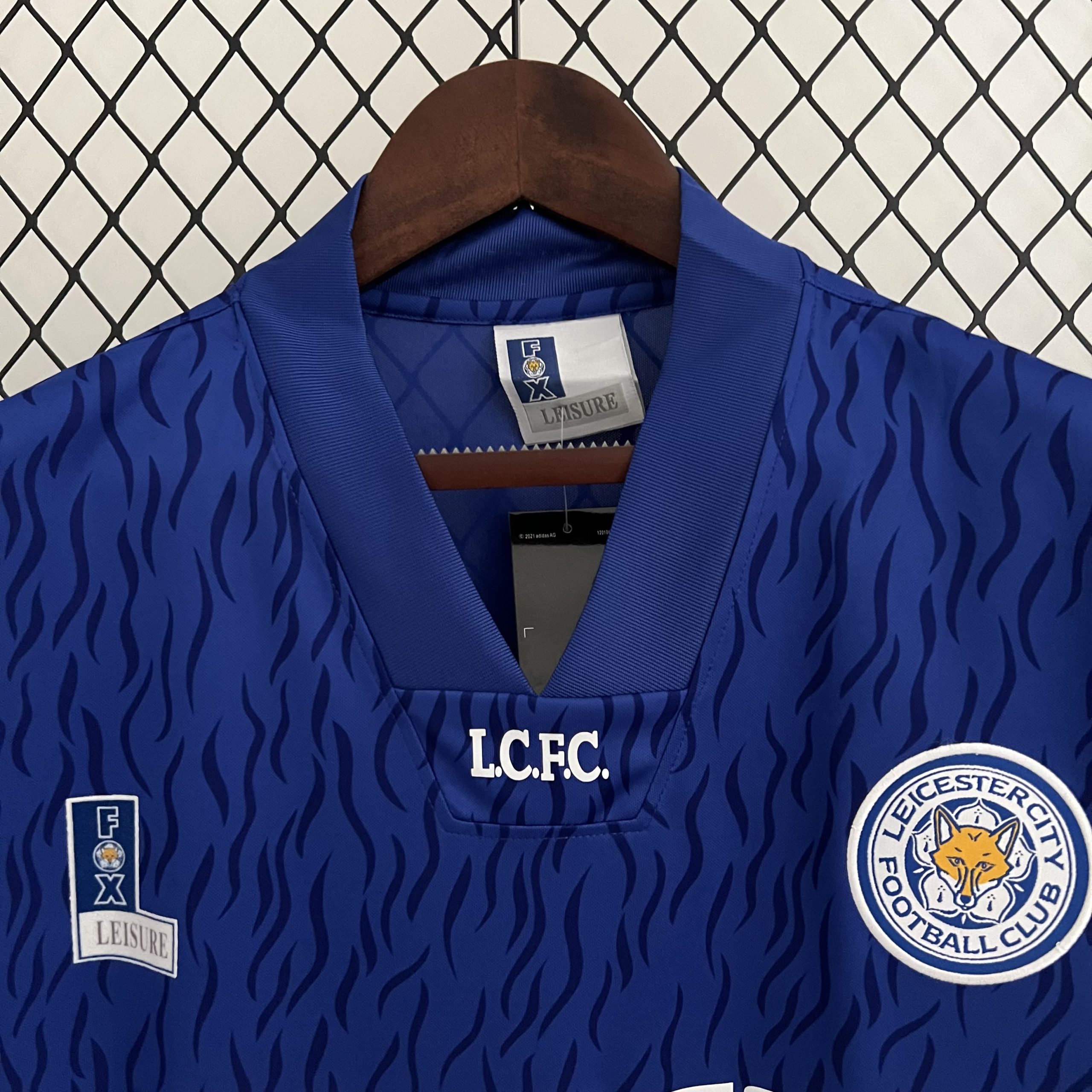 1992/94 Leicester City Home Retro Jersey Fan Version - Image 3
