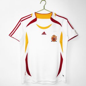 Spain 2006 World Cup Away Retro Jersey (Fan Version)
