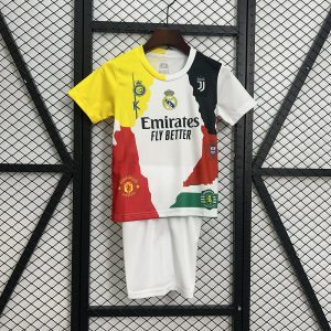 2025/26 Ronaldo #7 Special Edition Real Madrid Kids Kit