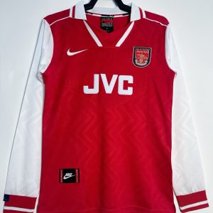 Arsenal 1996/97 Home Retro Jersey (Fan Version, Long Sleeve)