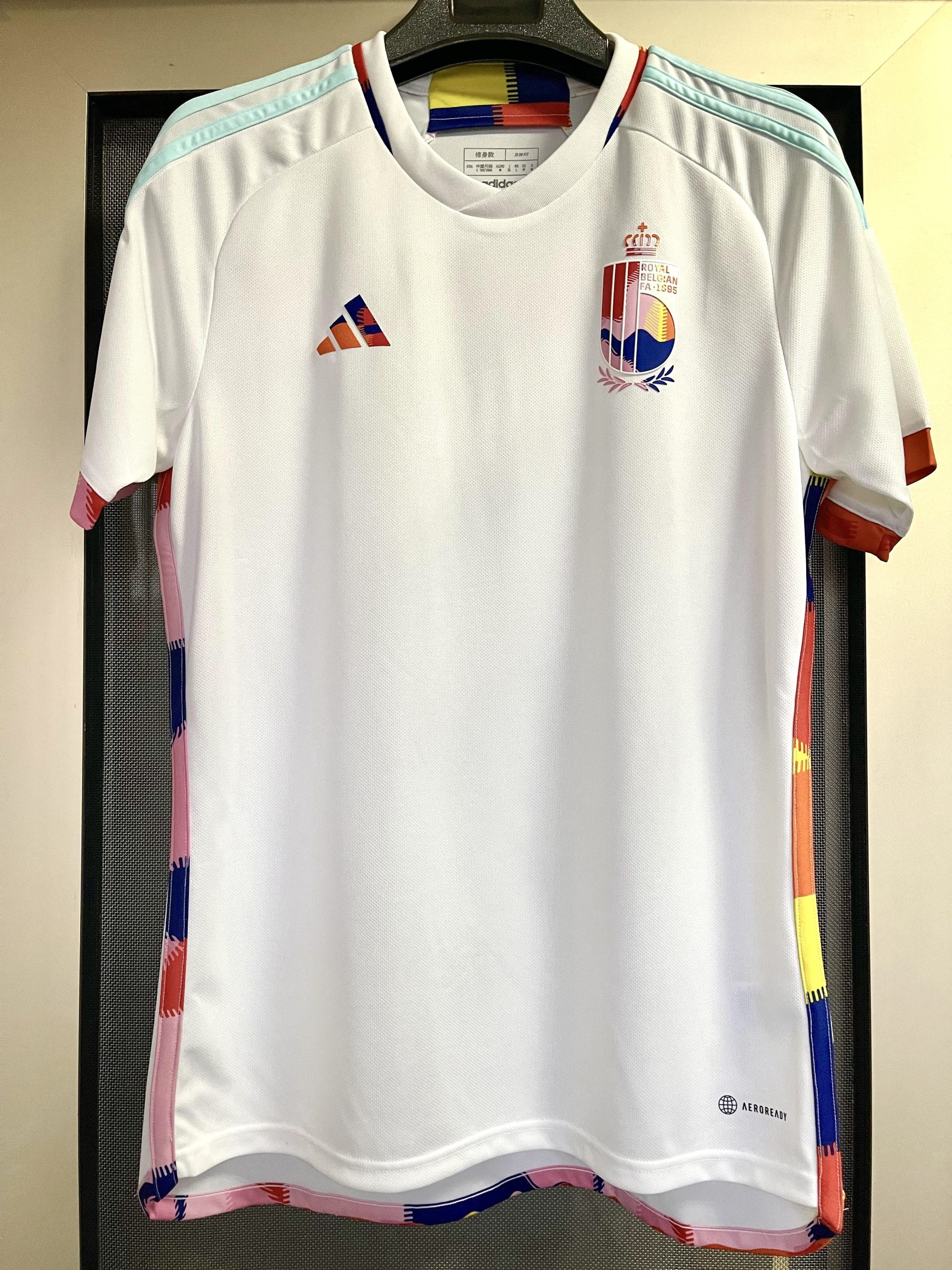 Belgium 2022 World Cup Away Retro Jersey (Fan Version)