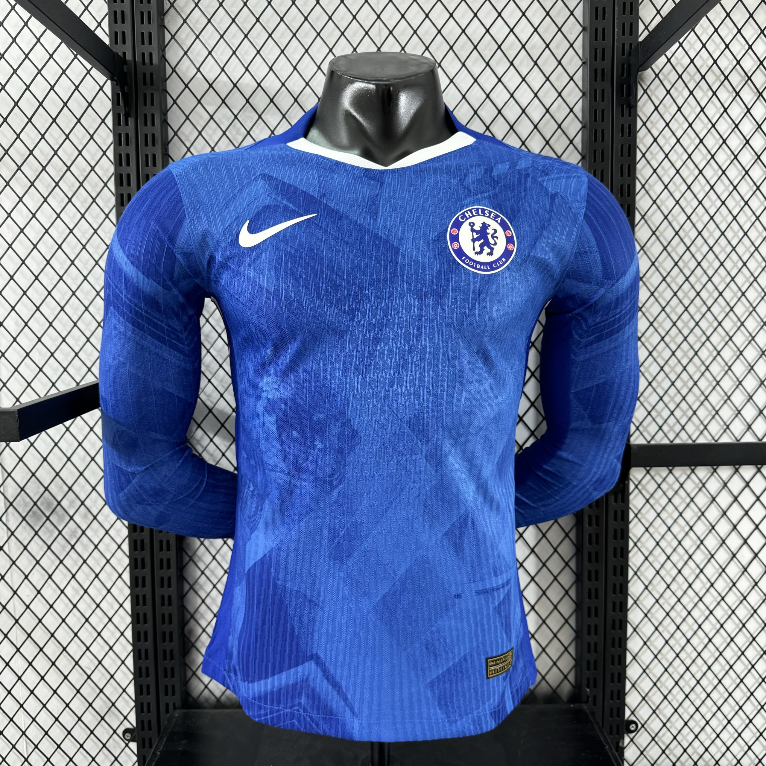 Chelsea 2025/26 Home Jersey (Player Version, Long Sleeve) - Image 3