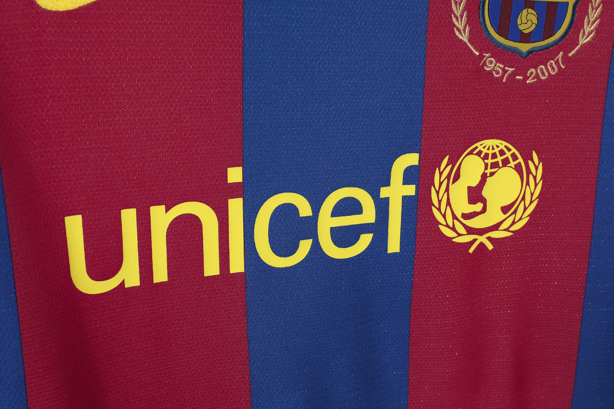 Barcelona 2007/08 Home Retro Jersey - Image 4