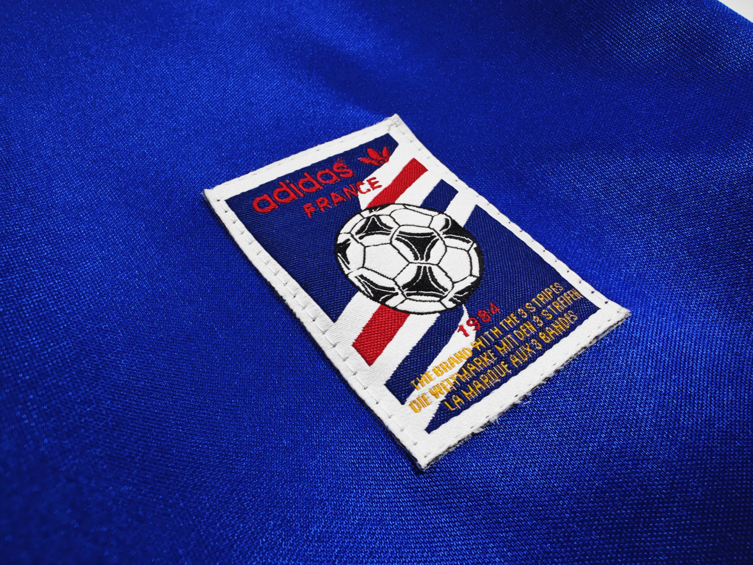 France 1984 Home Retro Jersey - Image 5