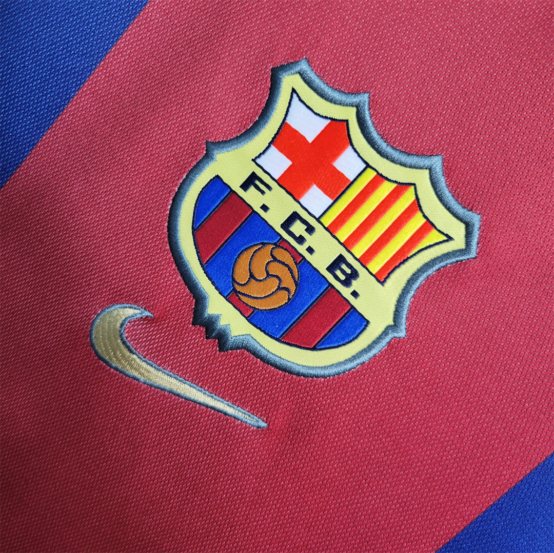 Barcelona 1998/99 Home Retro Jersey - Image 5