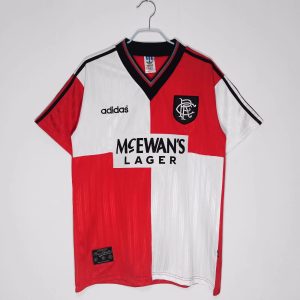 1995/96 Glasgow Rangers Away Retro Jersey Fan Version
