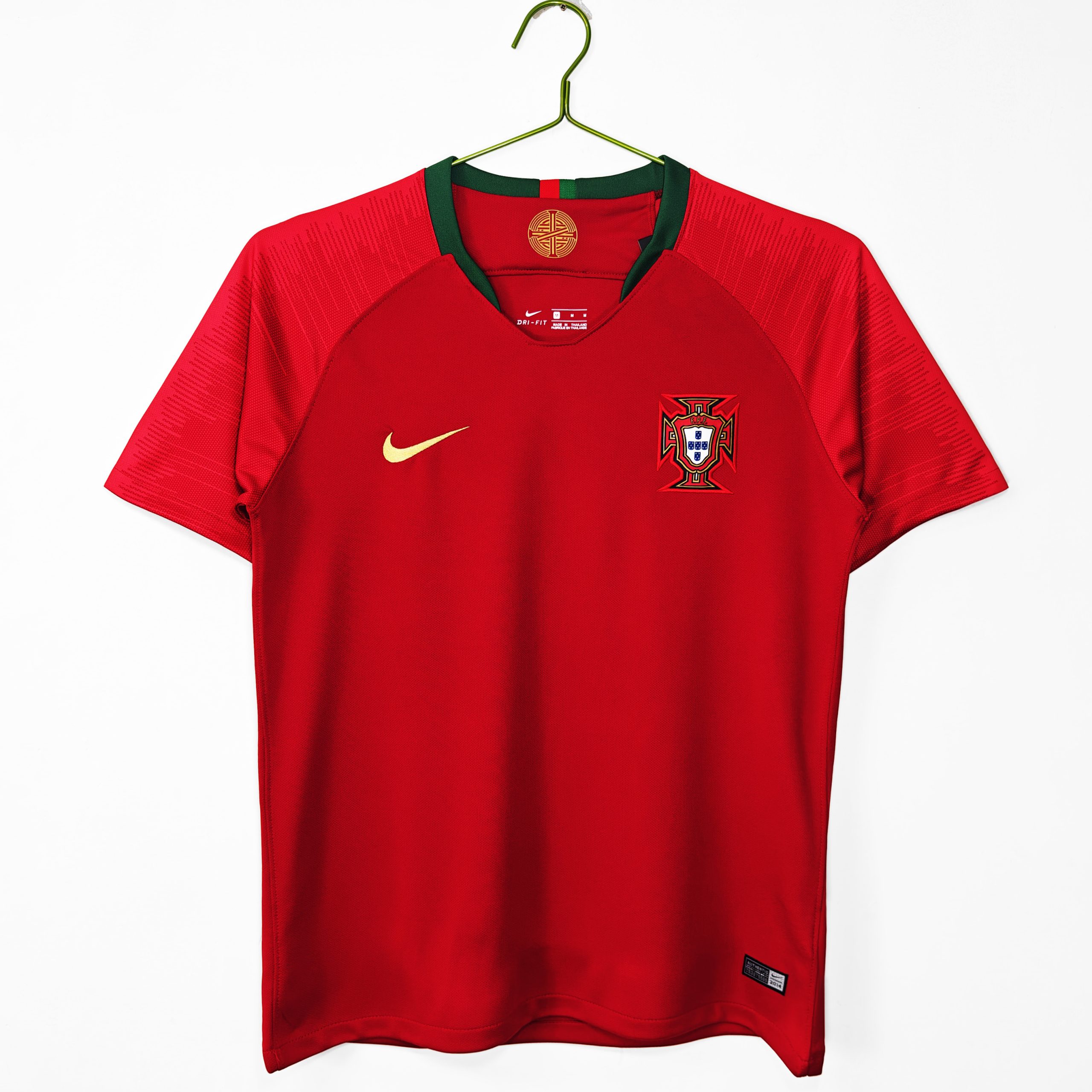 Portugal 2018 World Cup Home Retro Jersey (Fan Version)