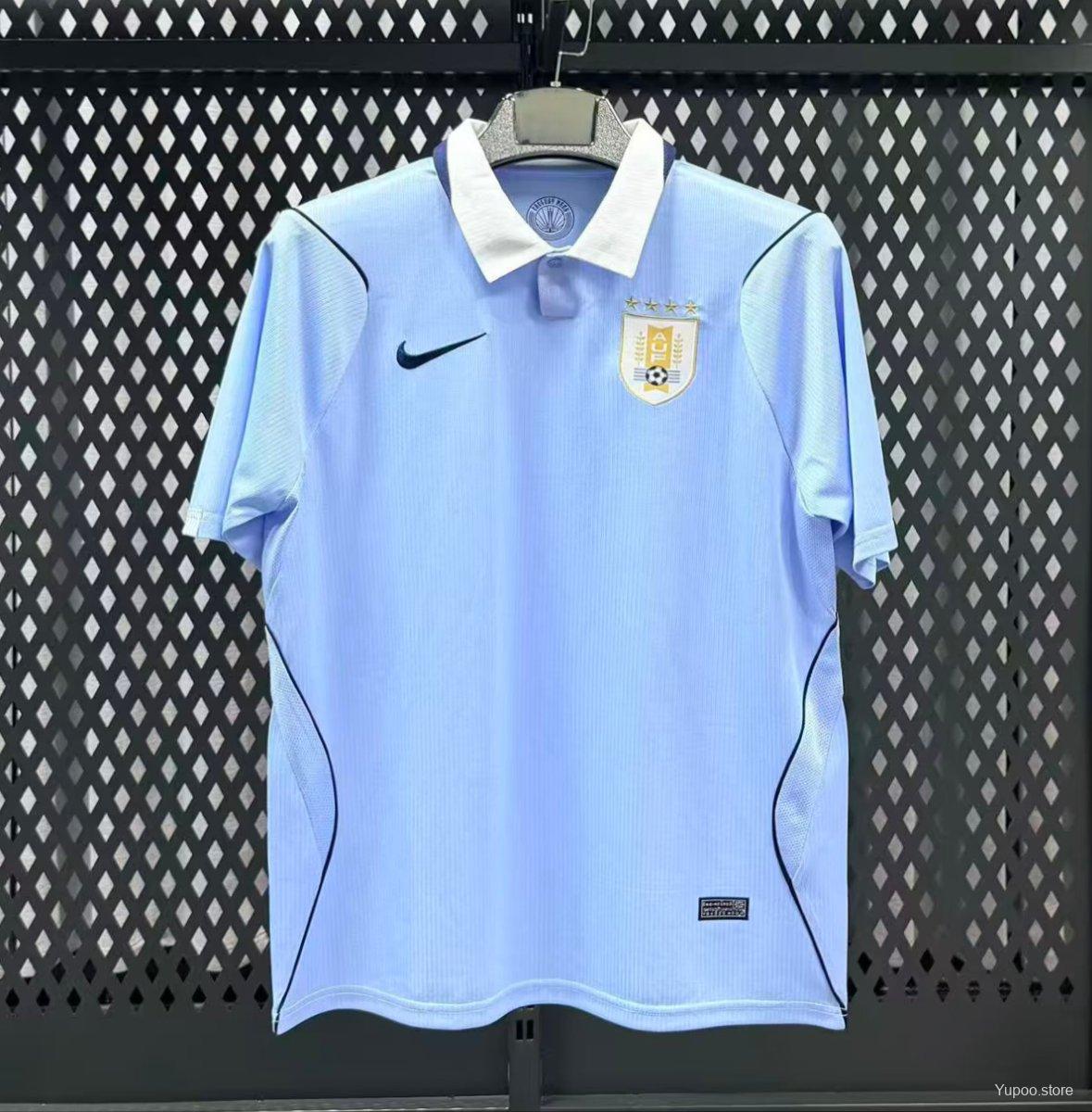 Uruguay 2026 World Cup Home Jersey (Fan Version)