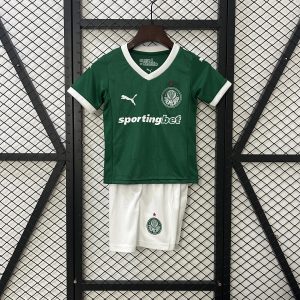 SE Palmeiras 2025/26 Home Kids Kit