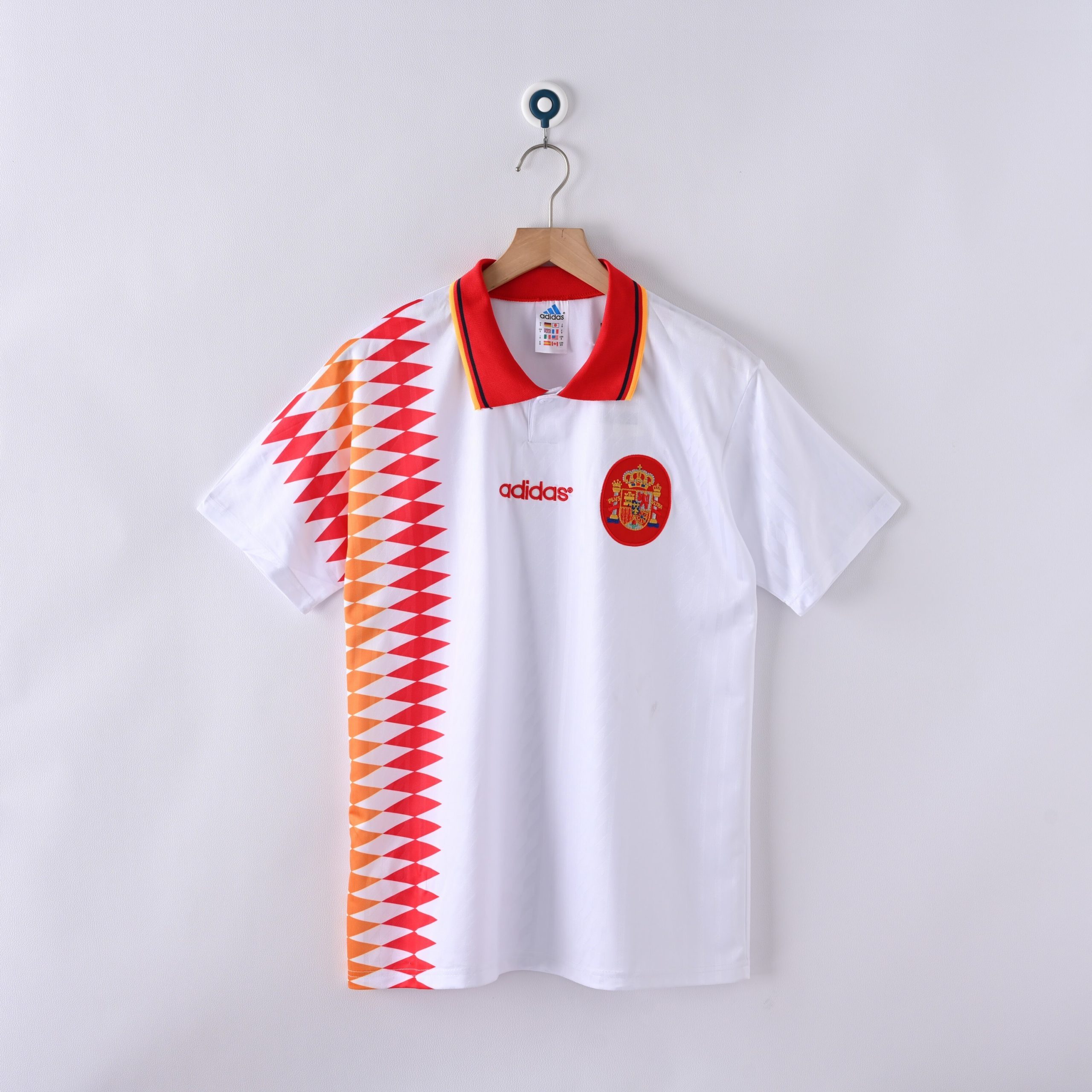 Spain 1994 World Cup Away Retro Jersey (Fan Version)