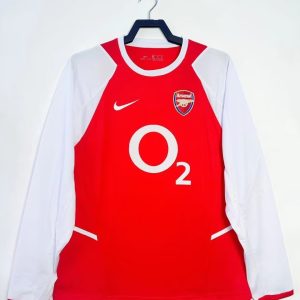 Arsenal 2002/03 Home Retro Jersey (Long Sleeve)