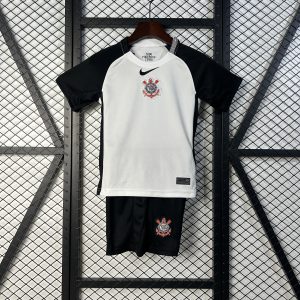 SC Corinthians 2025/26 Home Kids Kit