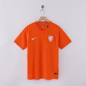 Netherlands 2014 World Cup Home Retro Jersey (Fan Version)