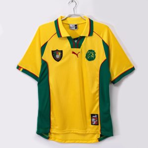 Cameroon 1998/99 Away Retro Jersey (Fan Version)