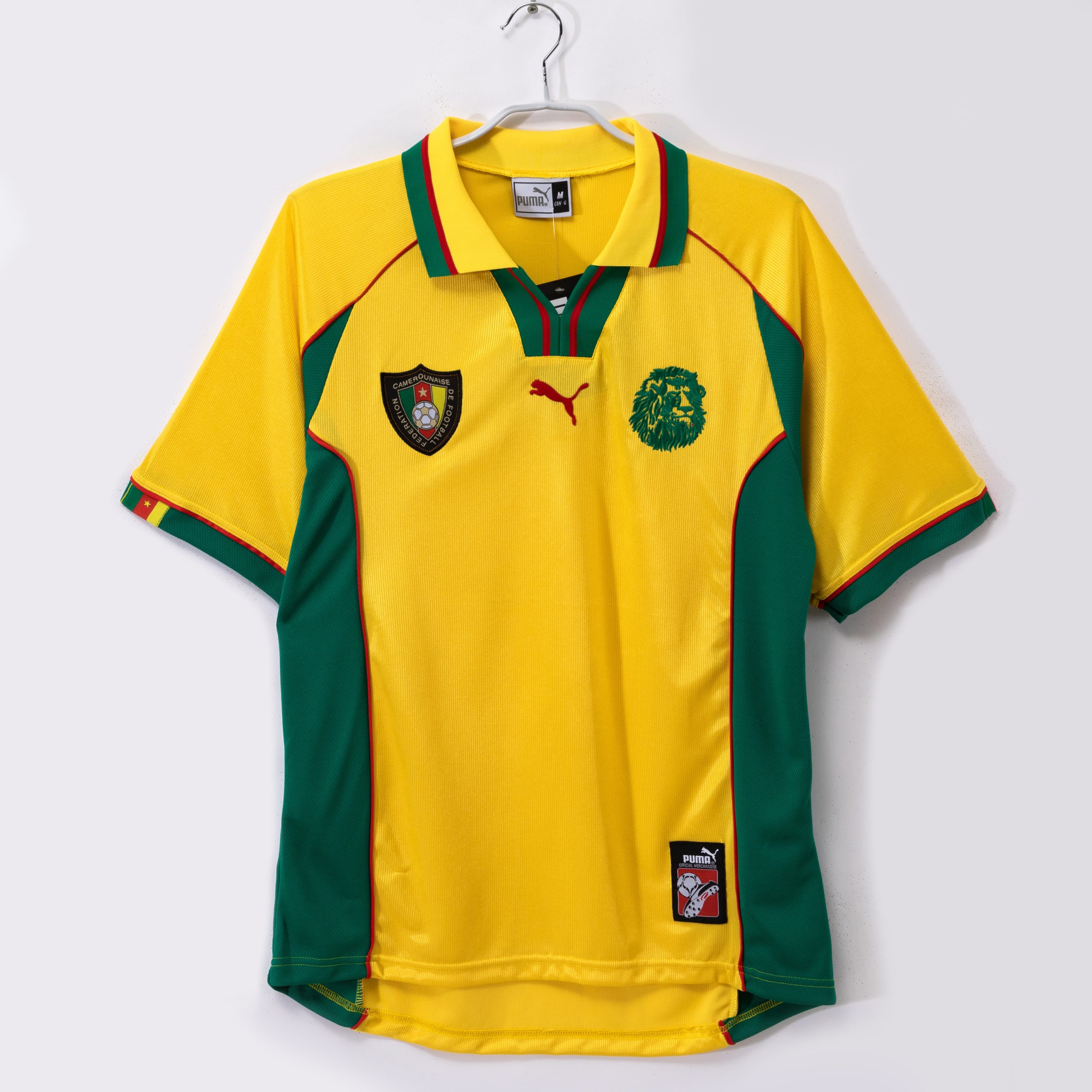 Cameroon 1998/99 Away Retro Jersey (Fan Version)