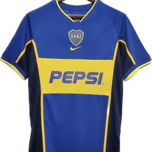Boca Juniors 2001/02 Home Retro Jersey (Fan Version)