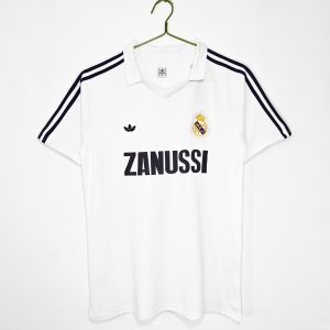 Real Madrid 1984/85 Home Retro Jersey (Fan Version)