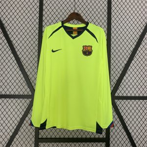 Barcelona 2005/06 Away Retro Jersey (Long Sleeve)