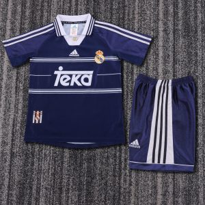 Real Madrid 1998/99 Away Kids Kit