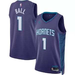 Charlotte Hornets LaMelo Ball #1 Purple Swingman Jersey - Statement Edition