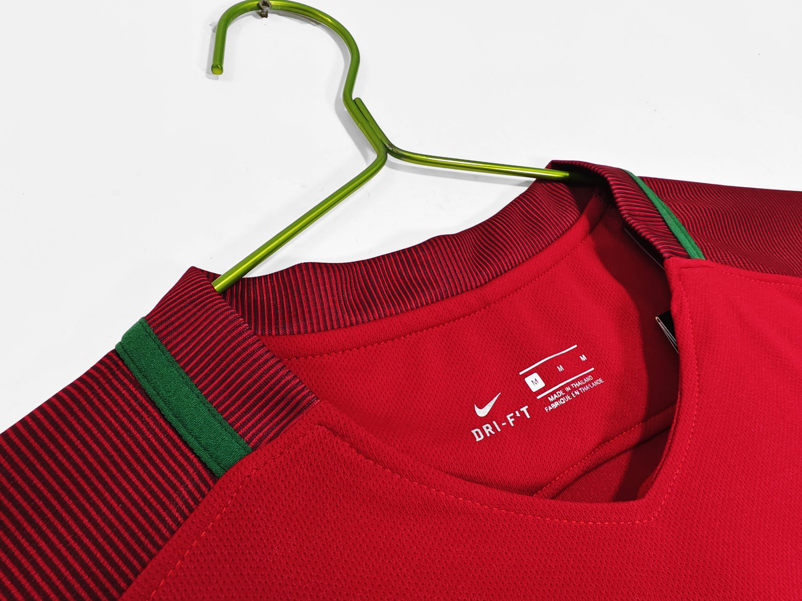 Portugal 2016 Euro Home Retro Jersey (Fan Version, Long Sleeve) - Image 3