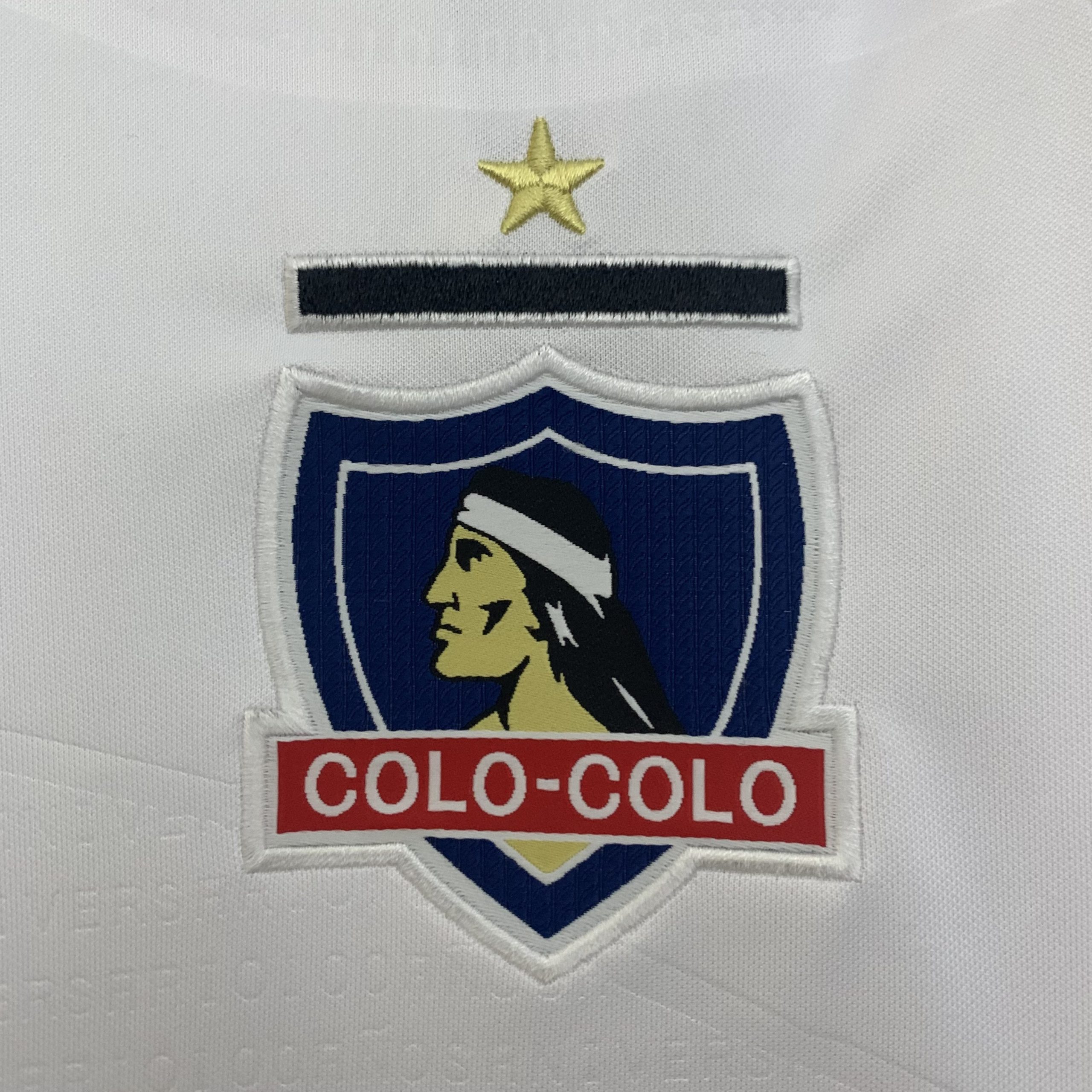 2025/26 Colo Colo Home Jersey Fan Version Long Sleeve - Image 4