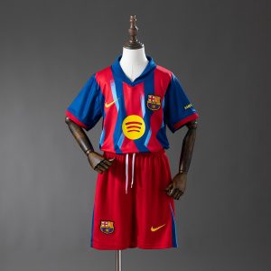 Barcelona 2025/26 Fourth Kids Kit