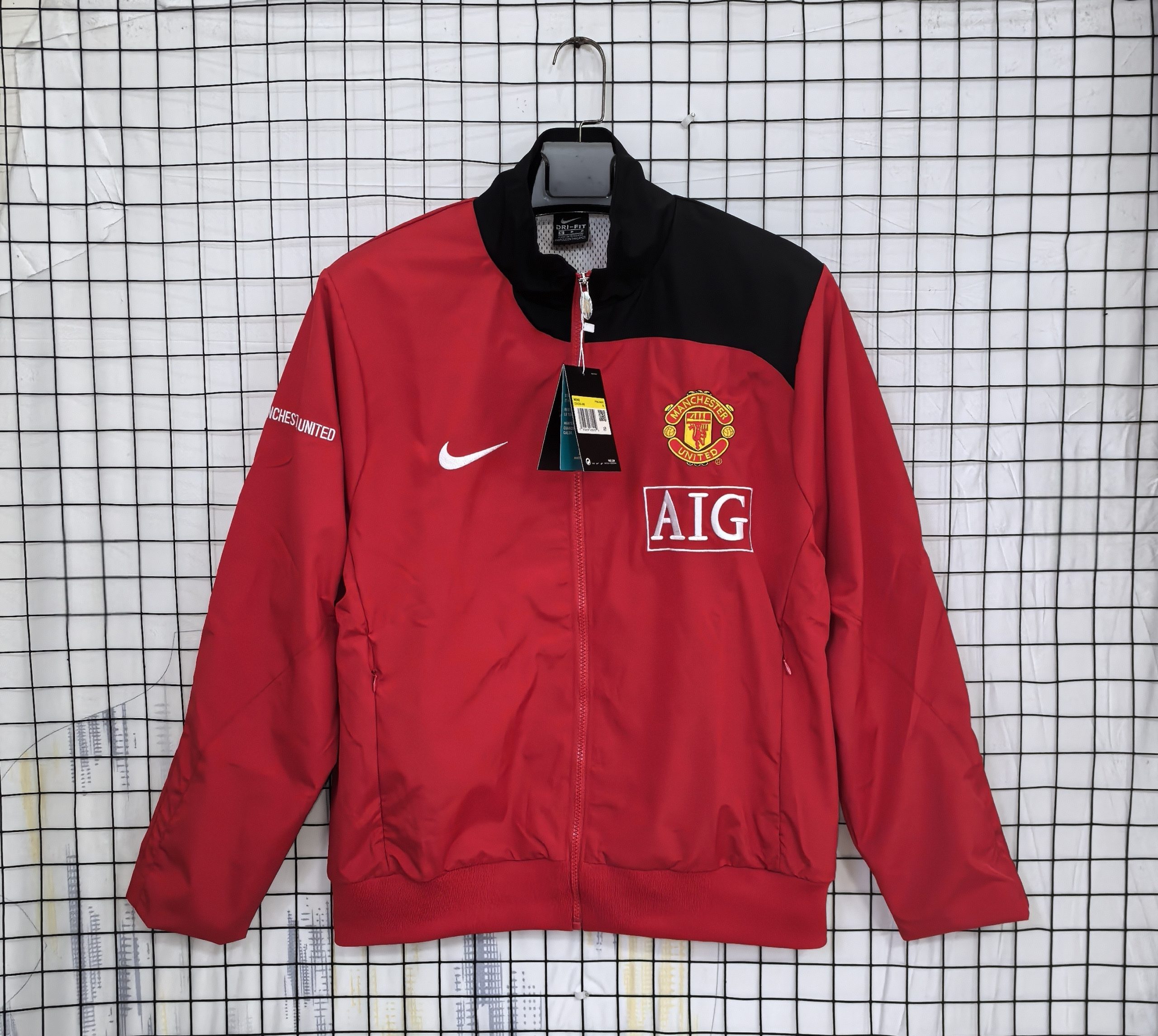 Manchester United 2007/08 Retro Windbreaker