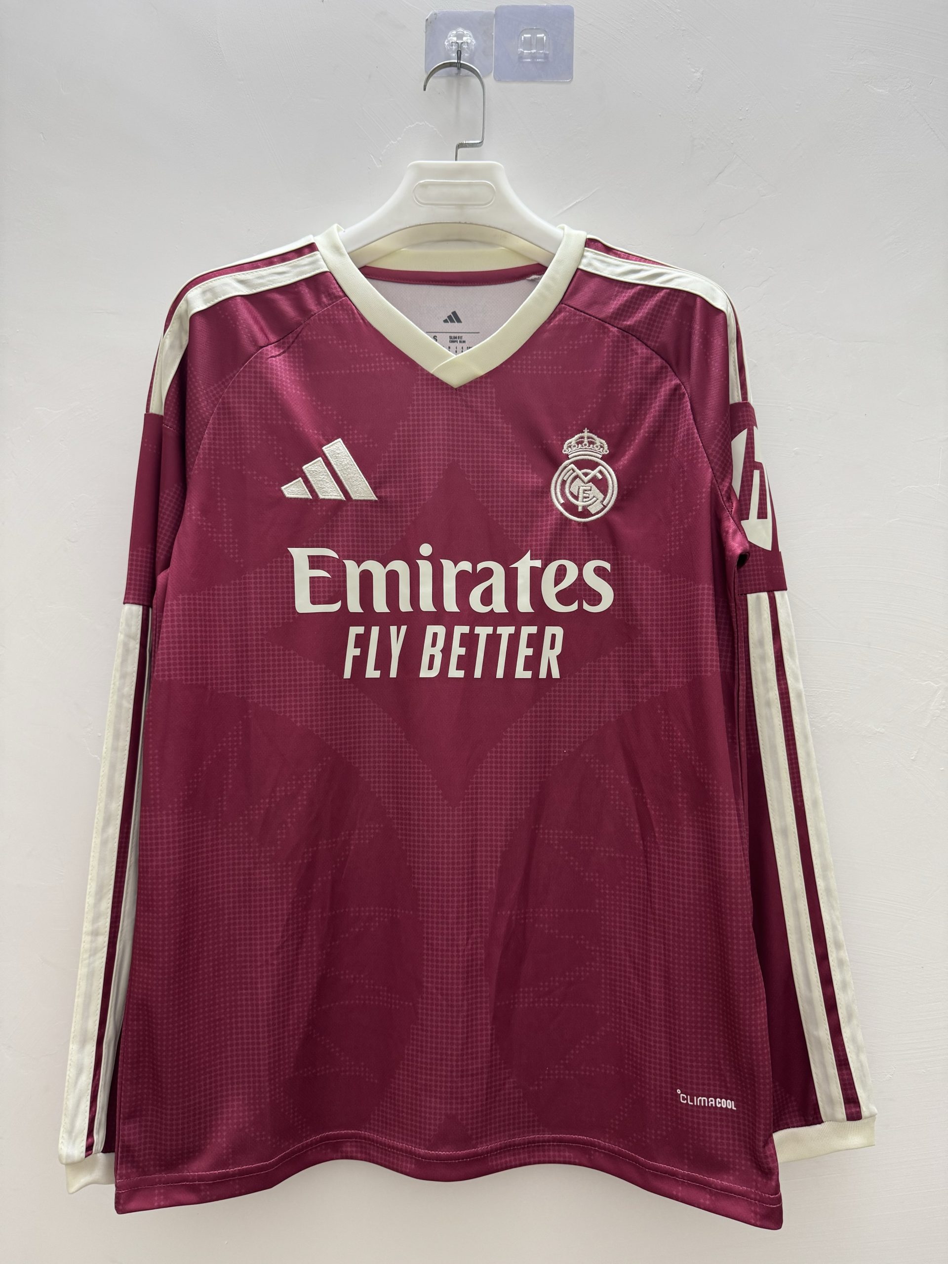 Real Madrid 2026/27 Third Jersey (Fan Version, Long Sleeve)