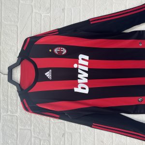 AC Milan 2008/09 Home Retro Jersey (Fan Version, Long Sleeve)
