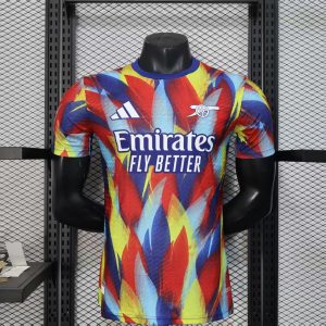 2025/26 Arsenal Pre-Match Training Jersey Player Version