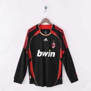2006/07 AC Milan Second Away Long Sleeve Retro Jersey