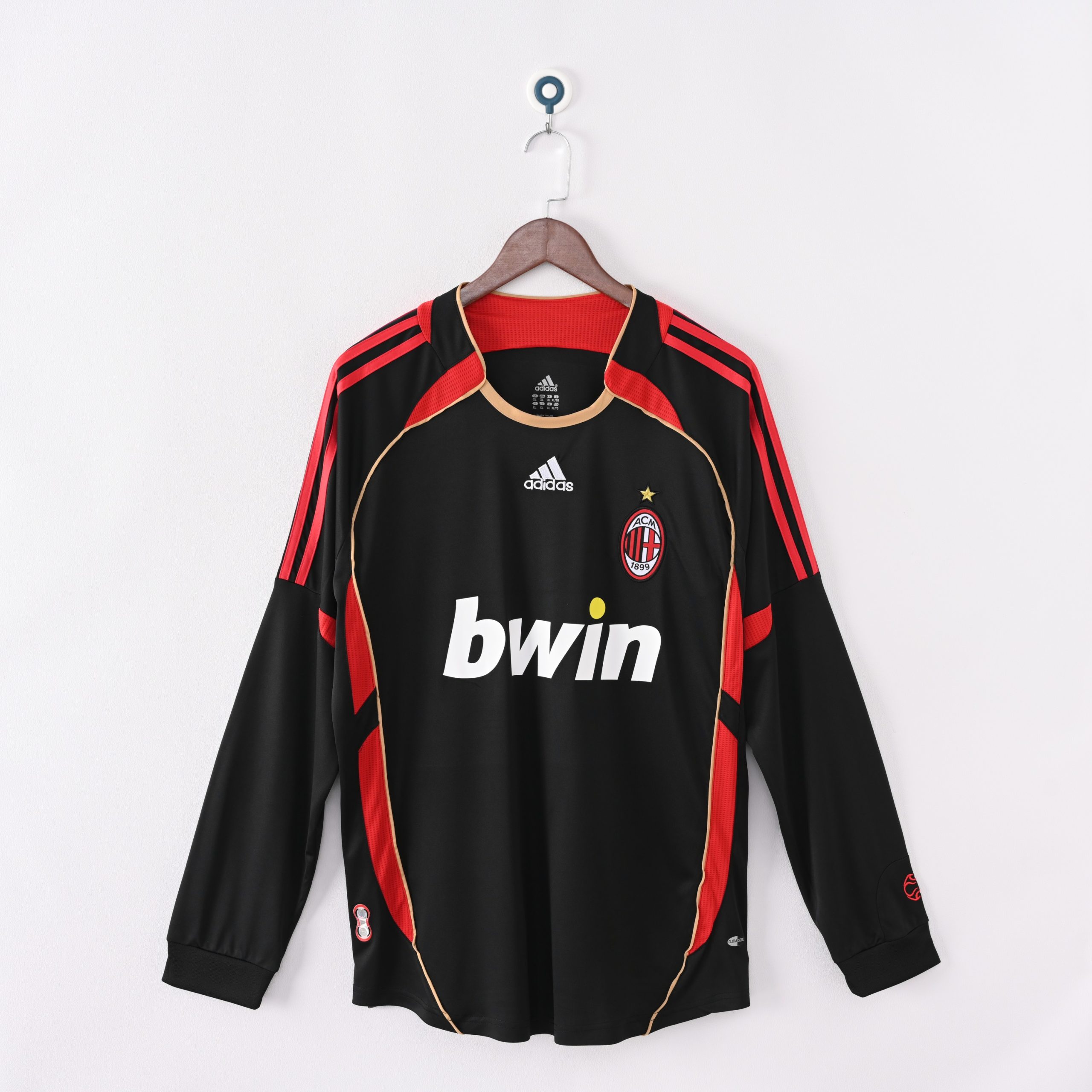 2006/07 AC Milan Second Away Long Sleeve Retro Jersey