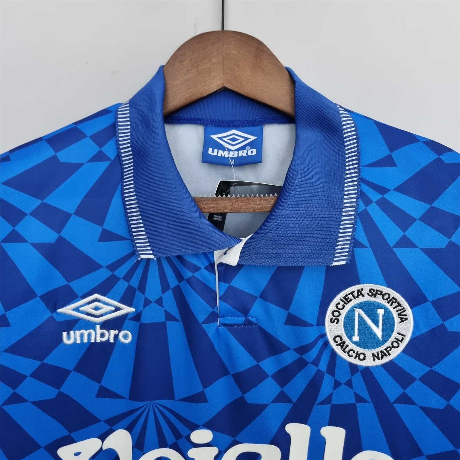 Napoli 1991/93 Home Retro Jersey - Image 3