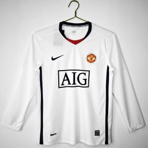 Manchester United 2008/09 Away Retro Jersey (Long Sleeve)