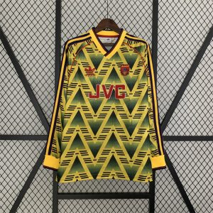 Arsenal 1992/93 Away Retro Jersey (Long Sleeve)
