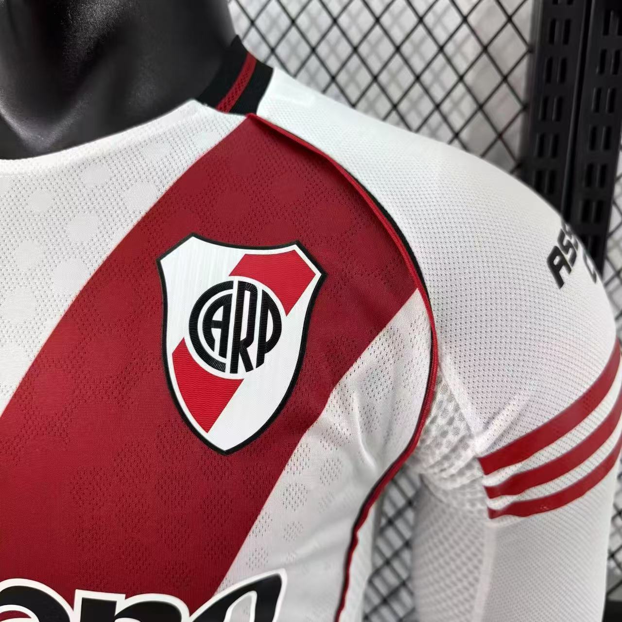 River Plate 2025/26 Home Jersey (Player Version, Long Sleeve) - Image 4