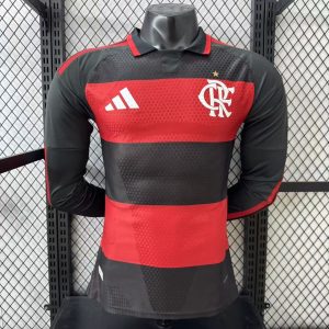 CR Flamengo 2026/27 Home Jersey (Player Version, Long Sleeve)