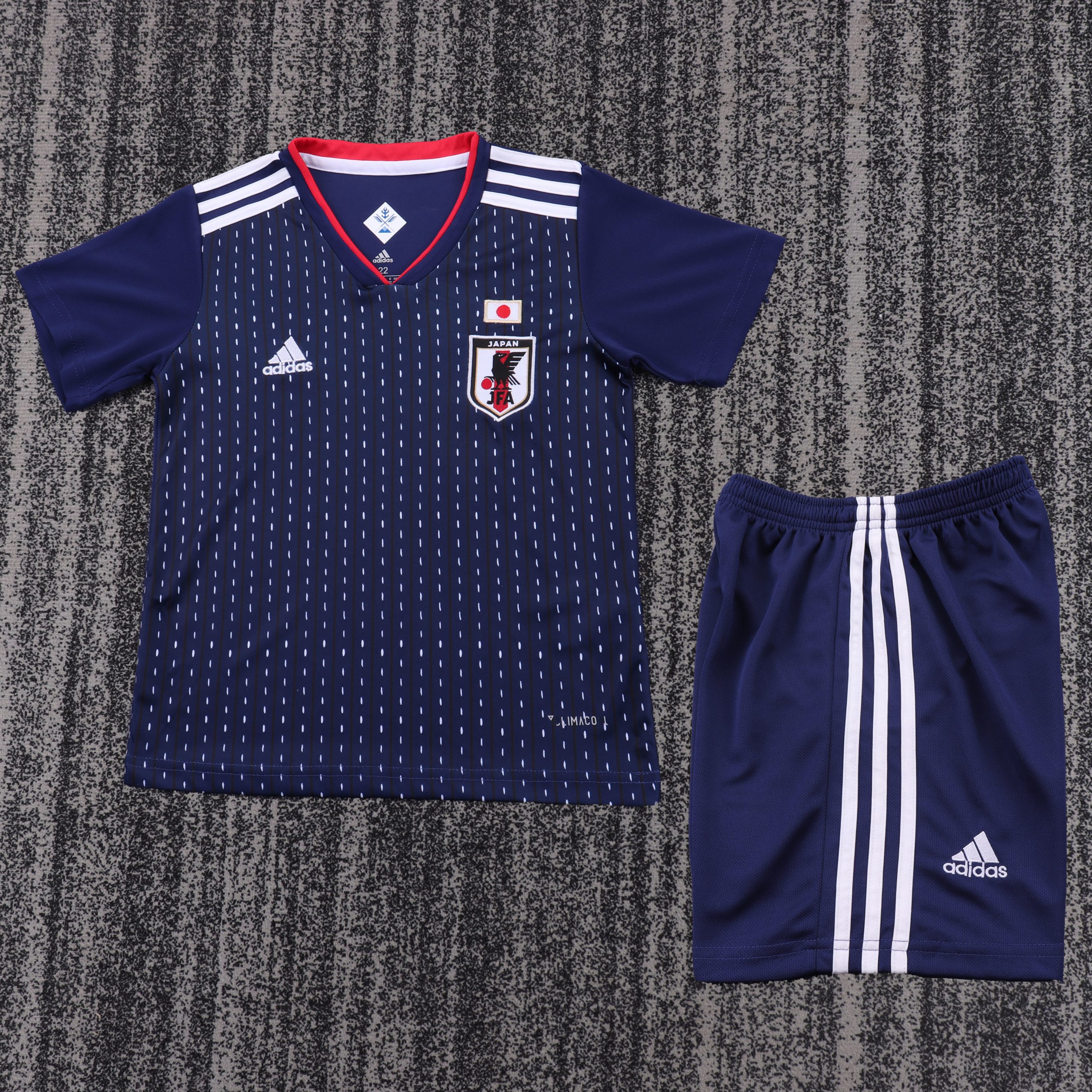 Japan 2018 World Cup Home Kids Kit