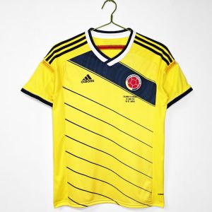 Colombia 2014 World Cup Home Retro Jersey (Fan Version)