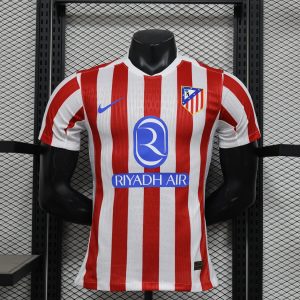 Atletico Madrid 2025/26 Home Jersey (Player Version)