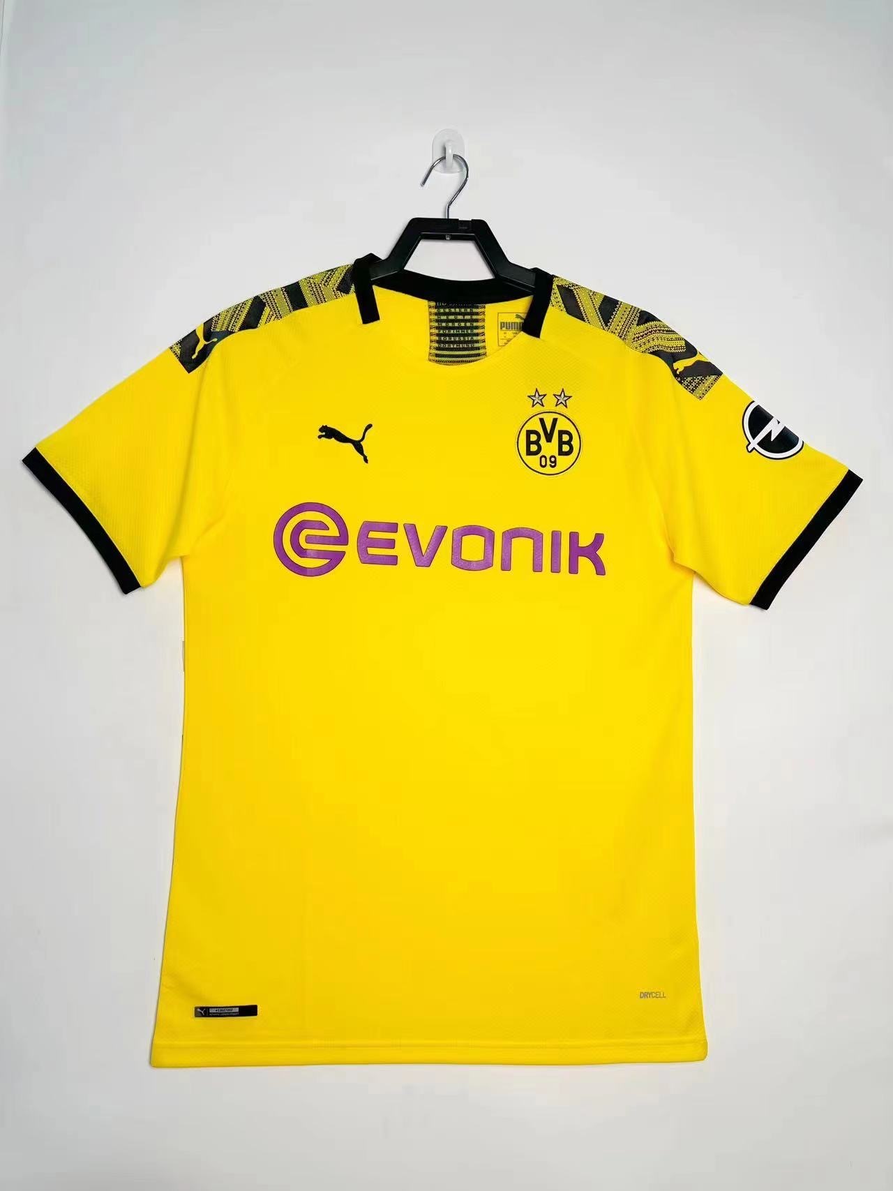 Borussia Dortmund 2019/20 Home Retro Jersey (Fan Version)