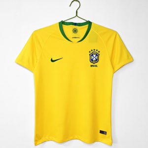 Brazil 2018 World Cup Home Retro Jersey (Fan Version)