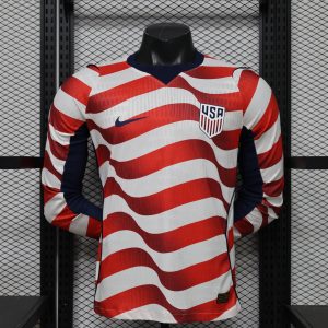 USA 2026 World Cup Home Jersey (Player Version, Long Sleeve)