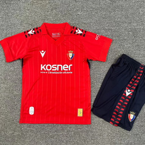 Osasuna 2025/26 Home Kids Kit