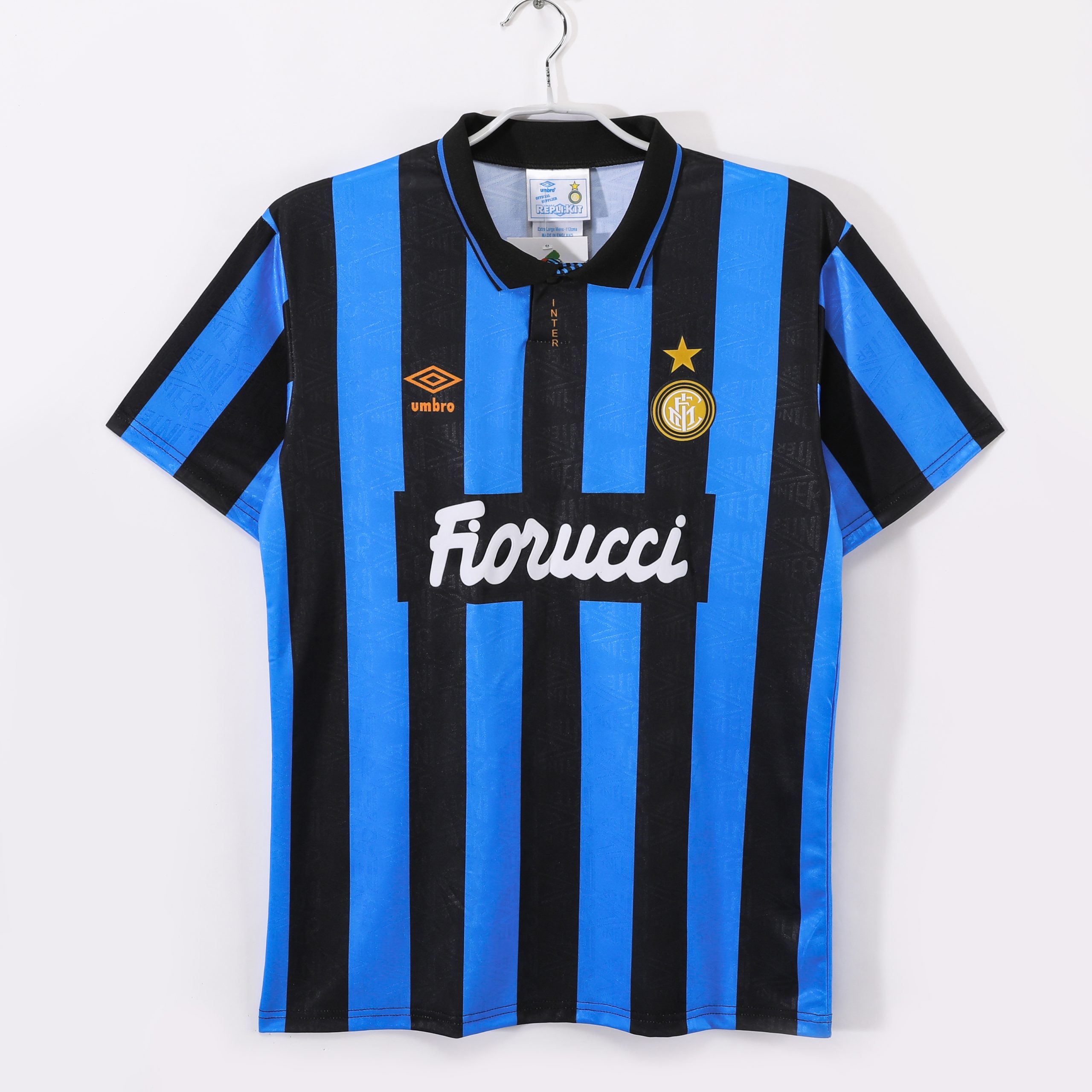 Inter Milan 1992/93 Home Retro Jersey (Fan Version)