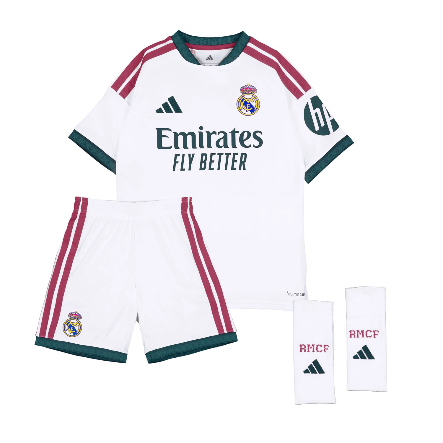 2026/27 Real Madrid Home Soccer Full Kids Kit